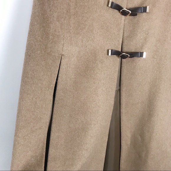 The Limited Camel Color Cape Coat - Picture 3 of 7